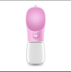 Portable Dog Water Bottle — Press to Fill, Water Returns